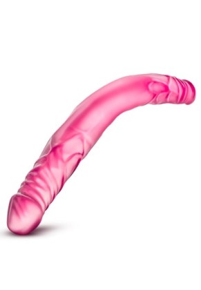 Silikonski dvostruki dildo u roze boji 330740-13